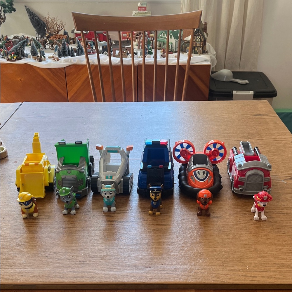 Paw Patrol Multi-Color Rescue Team Set